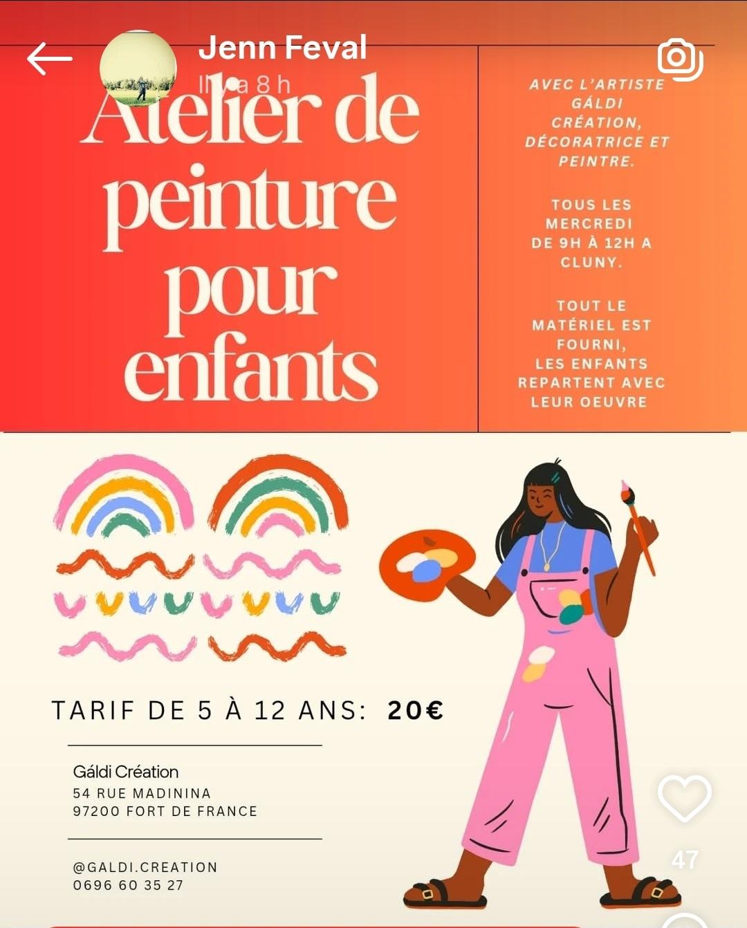Ateliers de Peinture avec Gáldi