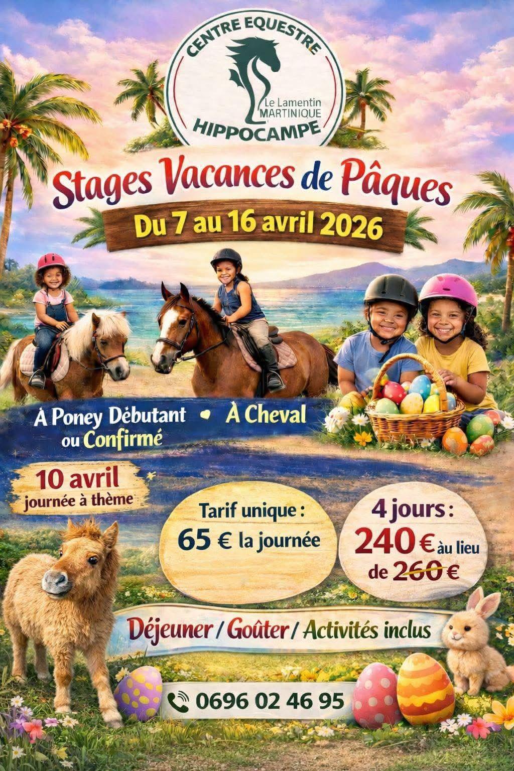 Stage Équitation Pâques - Hippocampe (Semaine 2)